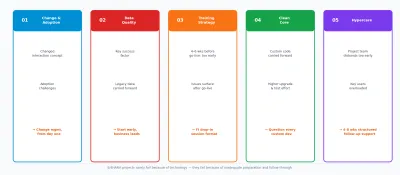 The five risk areas at a glance