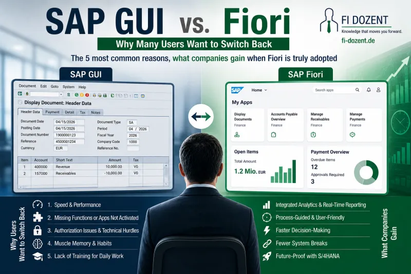 SAP GUI vs. Fiori: Why Many Users Want to Switch Back