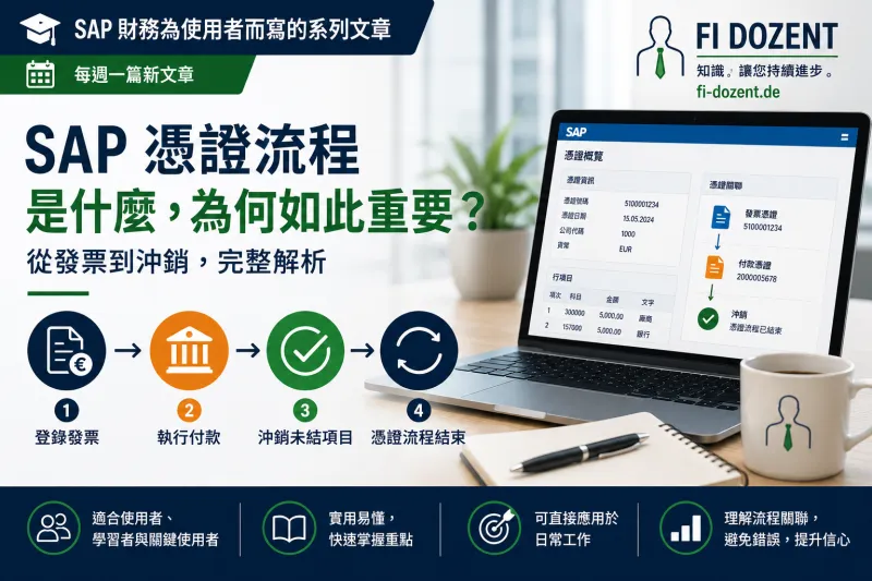 SAP 憑證流程是什麼，為何如此重要？