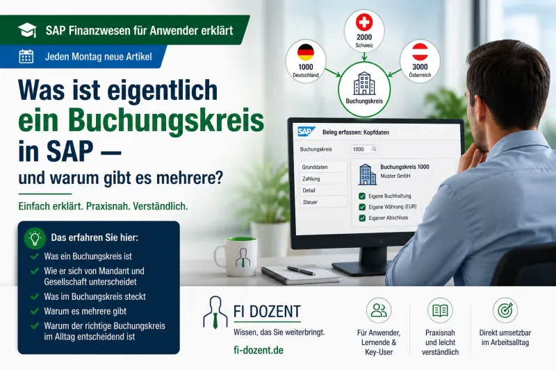 Was ist ein Buchungskreis in SAP? Einfach erklärt
