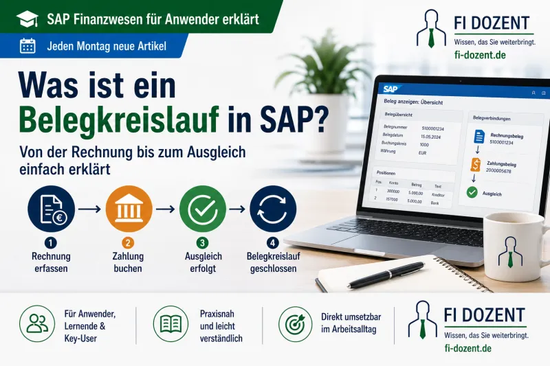 Was ist ein Belegkreislauf in SAP und warum ist er wichtig?
