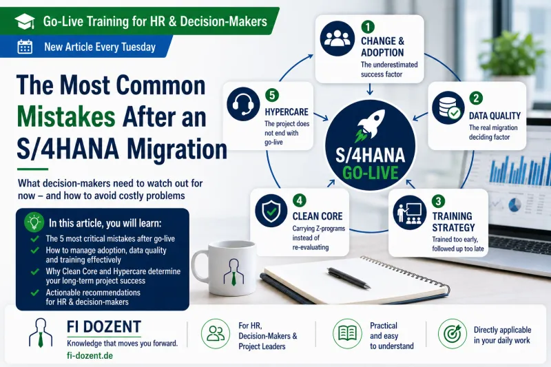 The Most Common Mistakes After an S/4HANA Migration